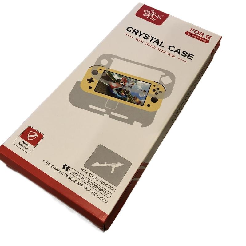 Crystal Clear Shell Case for Nintendo Switch Lite Console