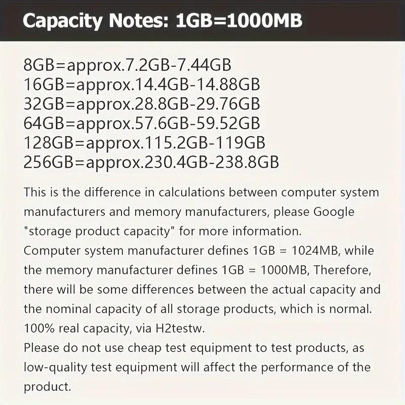 High-speed Memory Card, 1 Count 64GB 128GB 256GB 512GB Memory Card, Replaceable Secure Memory Card for Smartphone Tablets Cameras