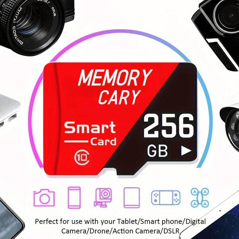 High-speed Memory Card, 1 Count 64GB 128GB 256GB 512GB Memory Card, Replaceable Secure Memory Card for Smartphone Tablets Cameras