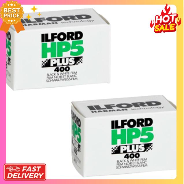 HP5 Plus Black and White Printing Film 35mm ISO 400 36 Poses 2-Pack