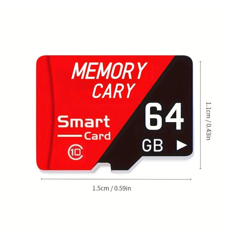 High-speed Memory Card, 1 Count 64GB 128GB 256GB 512GB Memory Card, Replaceable Secure Memory Card for Smartphone Tablets Cameras