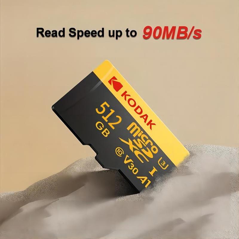 KODAK MicroSDXC SD Card, TF Card, High-Speed SD Card, Universal TF Card for Speaker, Camera, Gaming Console & Tablet, Camera Accessories