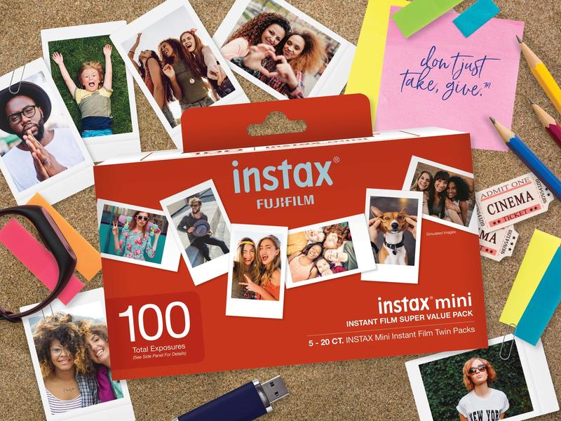 Fujifilm Instax Mini Instant Film, 60 Exposures -