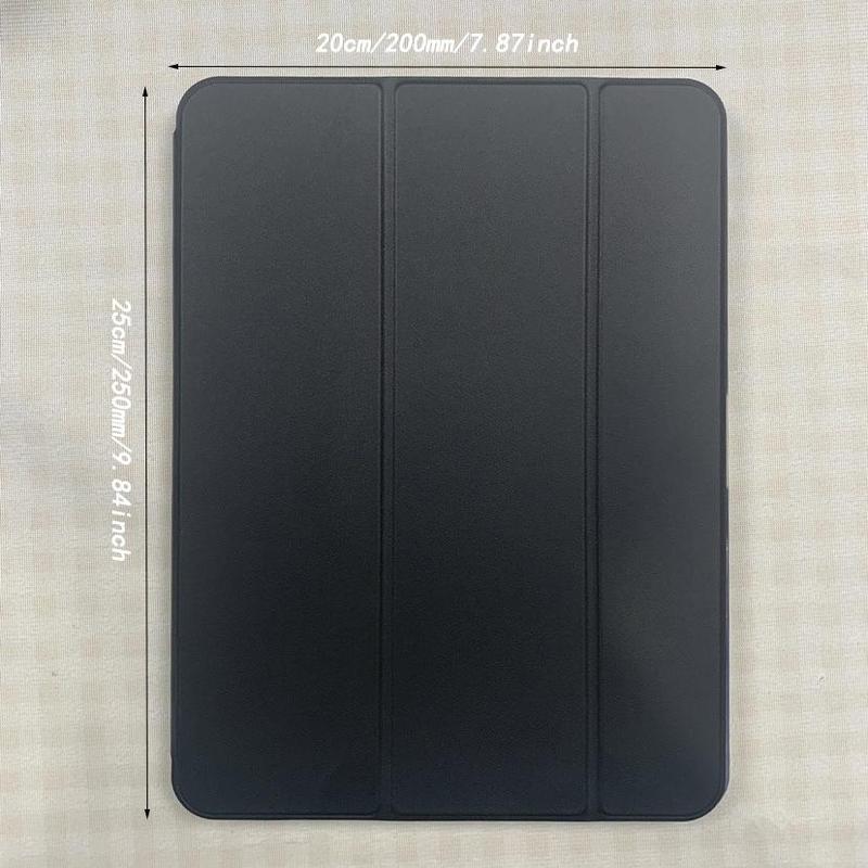 2 in 1 Clear & Foldable Outer Shell with Pen Slot, 1 Count Detachable Tablet Protective Cover Cases for iPad Apple Tablet, Tablet Protection Accessories