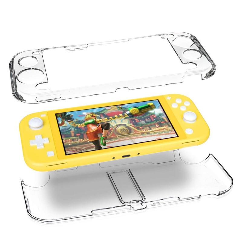 Crystal Clear Shell Case for Nintendo Switch Lite Console