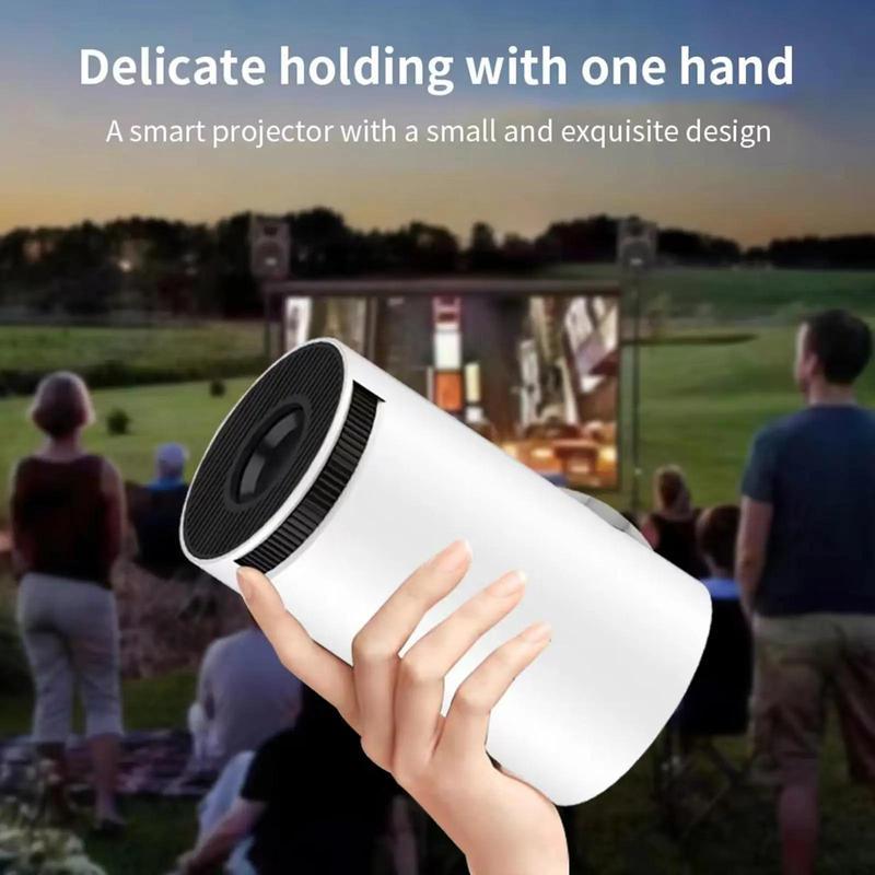 Fall Portable Outdoor Projector, 4K HD Projectorswith WlFl & Bluetooth-compatible, OutdoorPortable Projector for Home & Outdoor UseProjector for Bedroom, Mini Projector