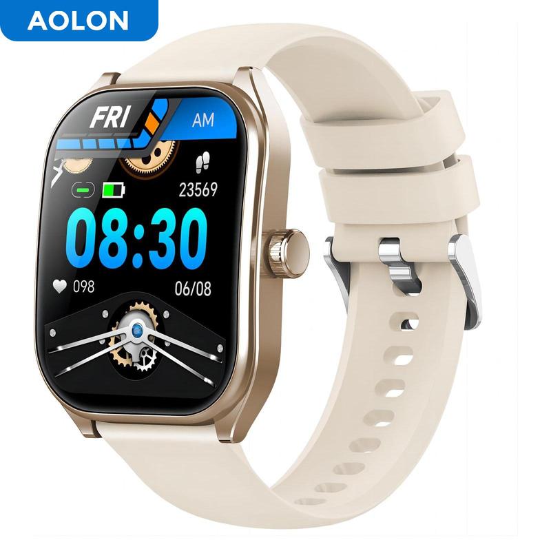 AOLON Curve Smart Watch for Men Women (Answer Make Call), 2.01