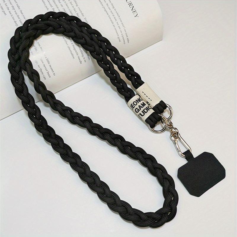 Universal Woven Mobile Phone Lanyard, Portable Braided Cellphone Strap, Outdoor Sports Mobile Phone Anti Loss Lanyard, Phone Accessories