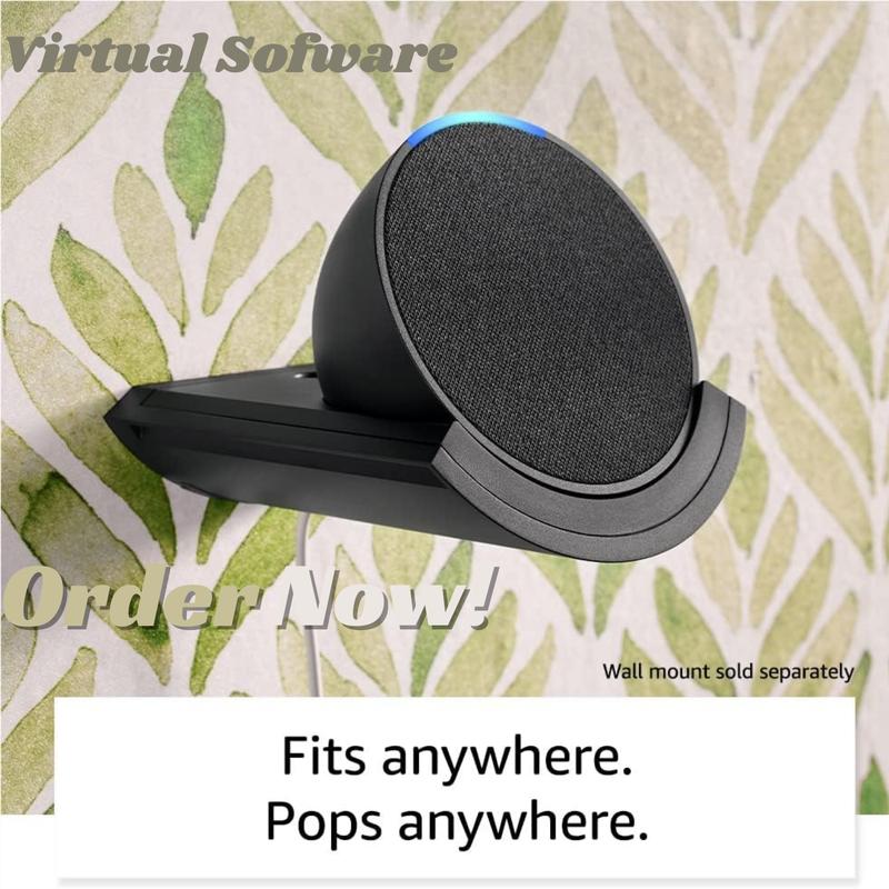 Echo Pop (Newest Model) - Compact Alexa Speaker for Small Spaces