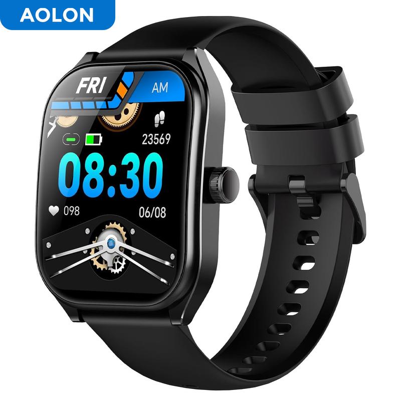 AOLON Curve Smart Watch for Men Women (Answer Make Call), 2.01