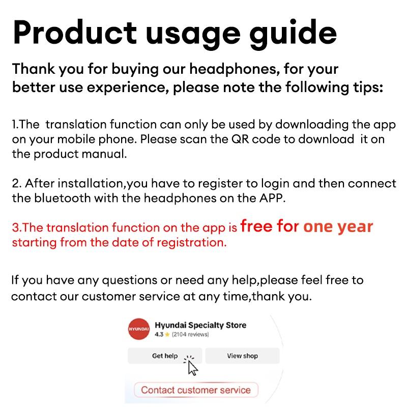 AI Hyundai HY T26 Pro Open Free Wireless Bluetooth Headphone For Listening To Music & Calling, Support 75 Languages Face-to-Face& Simultaneous ,Video Voice Real Time Translation Headphone & Meeting Summary Function Earphones