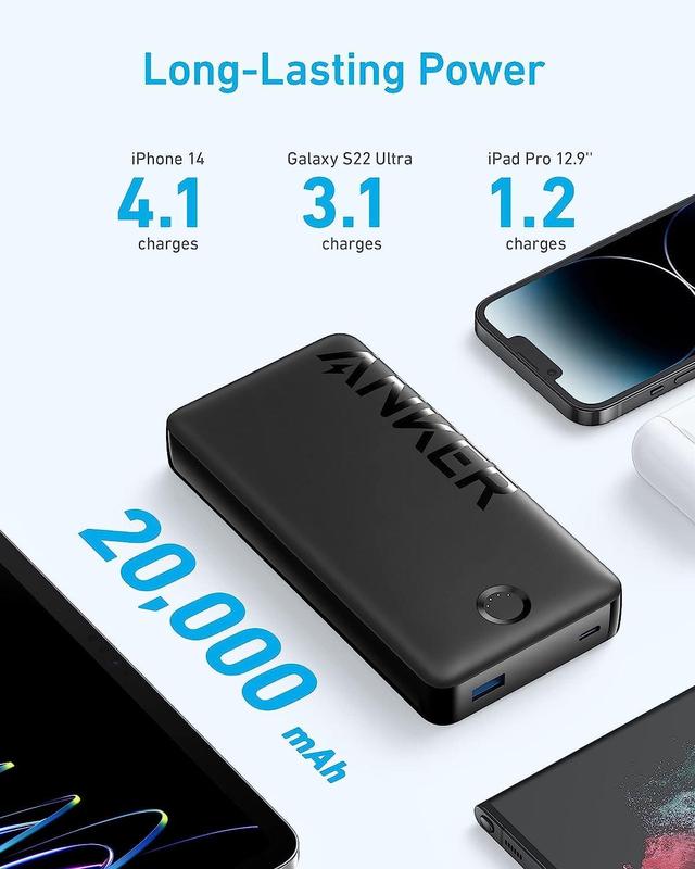 Anker 20K Power Bank with 2-Port