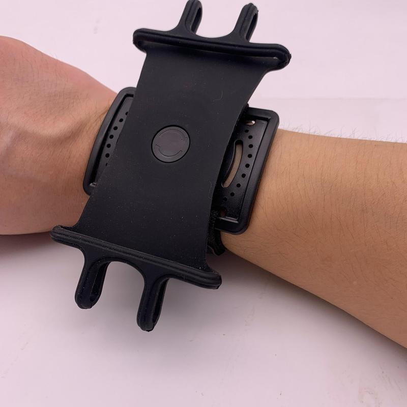 Rotatable Wristband Phone Holder, Adjustable Wristband Phone Holder, Sports Arm Band Phone Holder For Outdoor Running Cycling