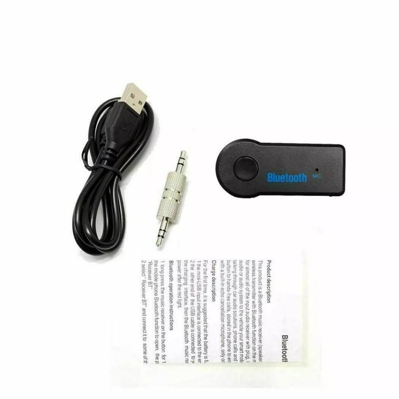 Bluetooth 5.0 Wireless Audio Receiver for Car, Wired Headset, and Stereo Device System with Hands-Free Calling and Microphone Compact Tablet