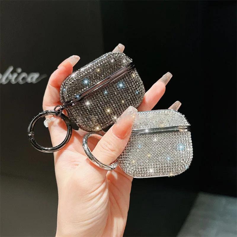 ? Luxury 3D Bling Diamond Earphone Case for AirPods – Glittery Protection for Your AirPods 1, 2, Pro, and 3 ?