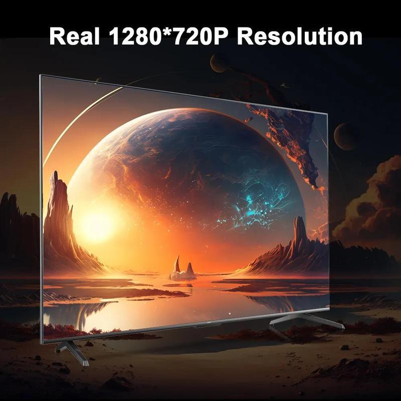 home electrical appliances projector player Portable Projector HY300 Pro,4KAndroid 11 Dual Wifi6 260ANSI Allwinner H713BT5.0 1080P 1280*720P Projector,Multifunctional Projector for Home Cinema.Outdoor