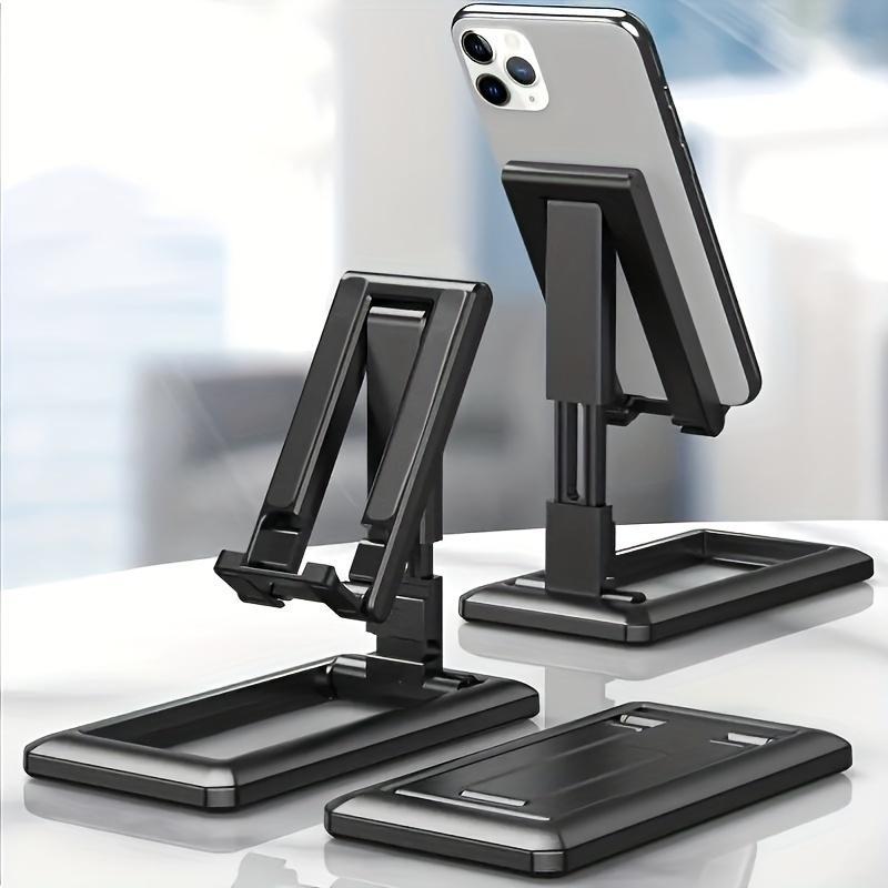 Portable Foldable Phone Holder, Adjustable Mobile Phone Stand, Desktop Stand for Live Video, Mobile Phone Accessories for Home Office