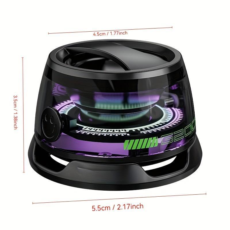 Portable Wireless Speaker, Rechargeable Smart Ambient Light Speaker, Mini Outdoor Speaker, Home & Office Audio & Video Product