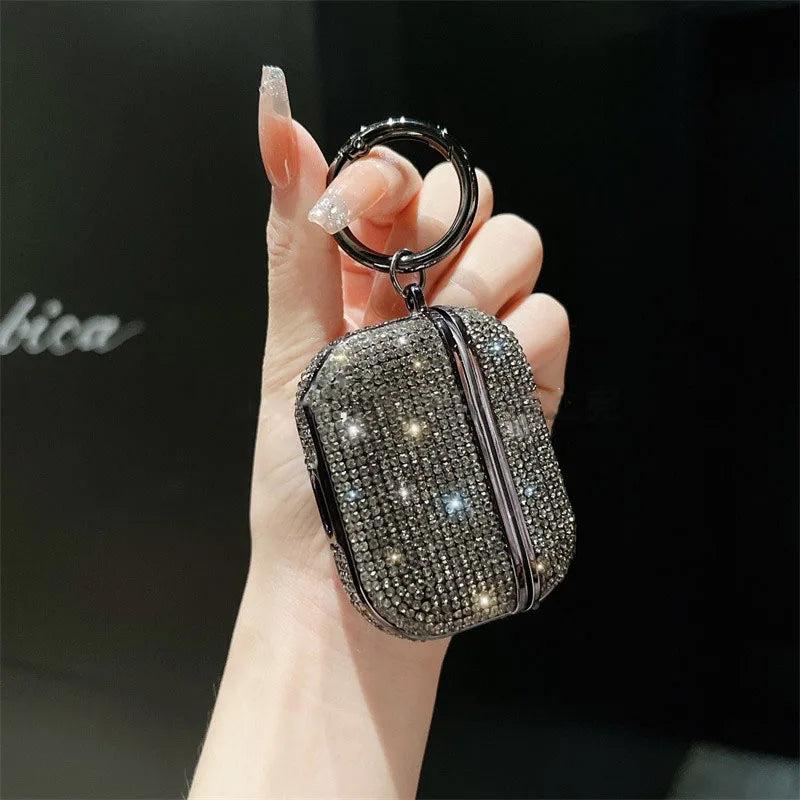 ? Luxury 3D Bling Diamond Earphone Case for AirPods – Glittery Protection for Your AirPods 1, 2, Pro, and 3 ?