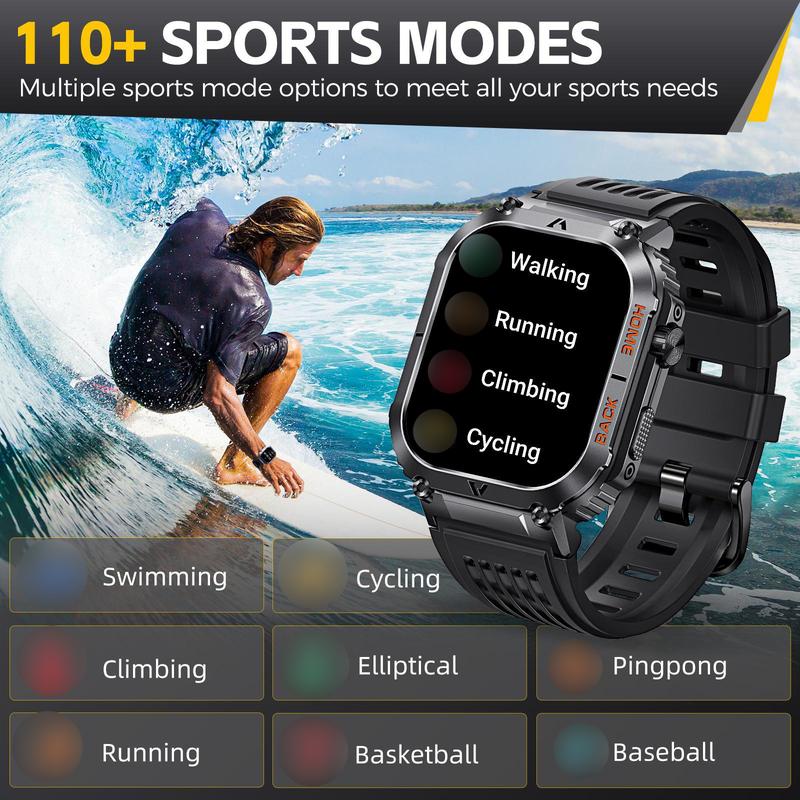 EIGIIS EW5 5ATM Waterproof Smartwatch, 2.02