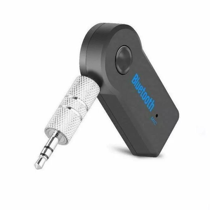 Bluetooth 5.0 Wireless Audio Receiver for Car, Wired Headset, and Stereo Device System with Hands-Free Calling and Microphone Compact Tablet