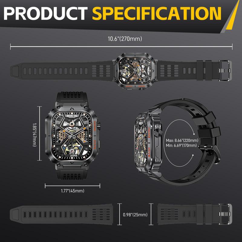 EIGIIS EW5 5ATM Waterproof Smartwatch, 2.02