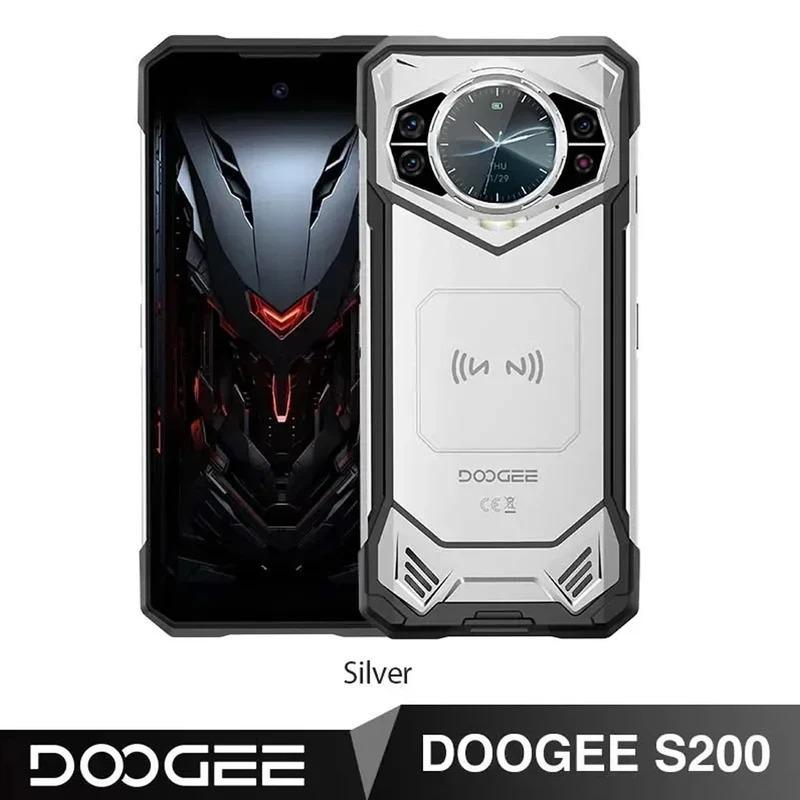 DOOGEE S200 5G Rugged Phone 6.72 Inch unlocked phone 12GB RAM 256GB ROM Mobile Phone 10100mAh 100MP AI Main Camera Android 14 Cellphone NFC