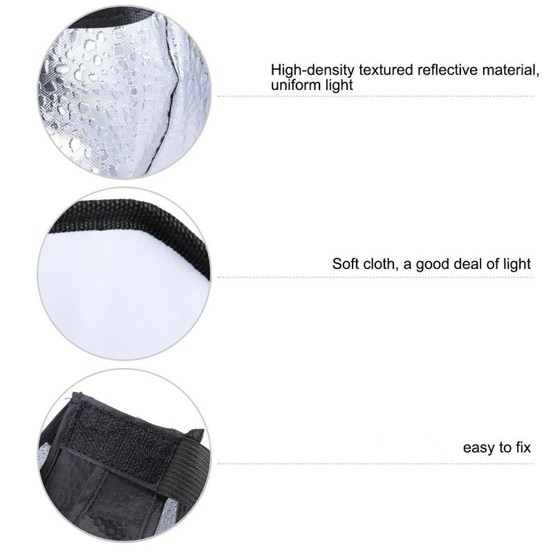 PULUZ 7.9 Inch Octangle Soft Flash Light Diffuser Softbox, Folding Speedlight Soft Light Box, Camera Flash Light Diffuser, Camera Accessories for Canon Nikon Sony