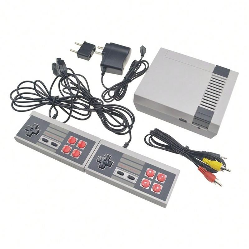 Classic 8-Bit 620 Mini Game Console, FC Red And White Dual Controller, Family Game Console, Built-In Hundreds Of Games, Will Bring You Countless Fun, This Is The Perfect Gift