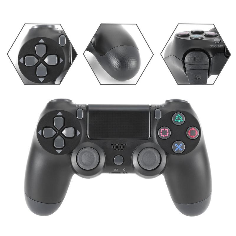 Buy 1 get 1 free ! P4 Wireless Controller Fexible Ergonomic Design Snowflake Button 1:1 Built-in Lithium Battery Game Controller Console Pad