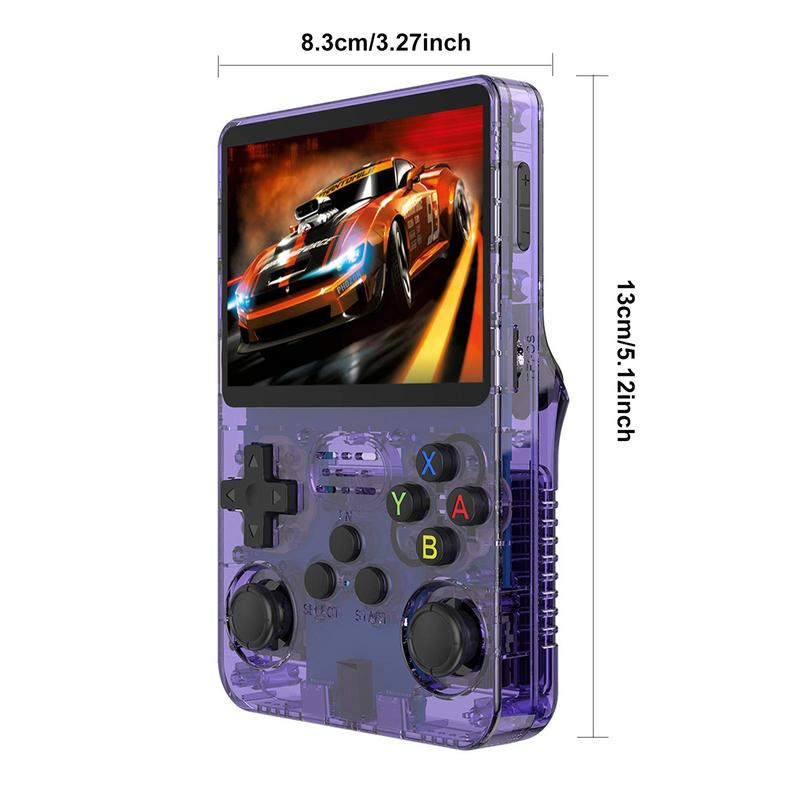 GAMINJA Handheld Game Console, Portable Retro Game Console with 15000+ Games, Open Source Linux System Support WiFi Game Console