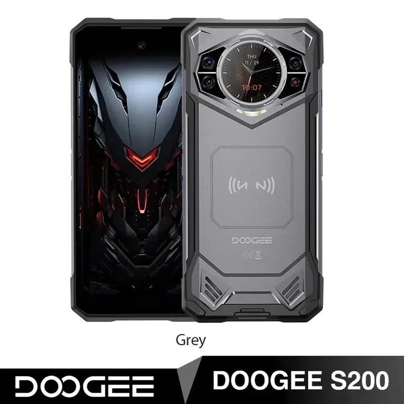 DOOGEE S200 5G Rugged Phone 6.72 Inch unlocked phone 12GB RAM 256GB ROM Mobile Phone 10100mAh 100MP AI Main Camera Android 14 Cellphone NFC