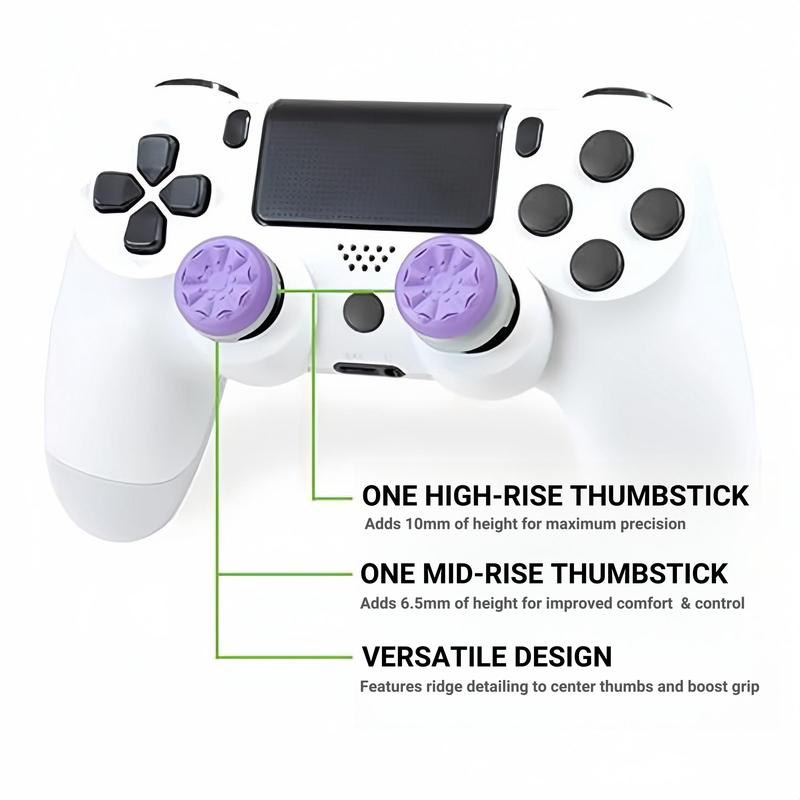 Joystick Cover, Thumbstick Grip Accessories, Video Game Controller Accessories, Ergonomic Competitive Play Grip for PS5 PS4