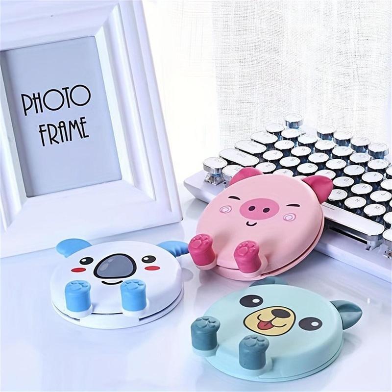 Cute Cartoon Animal-Design Phone Holder (1 Count), Cartoon-Animal Phone Stand, Desktop Phone Holder for Home Office Use