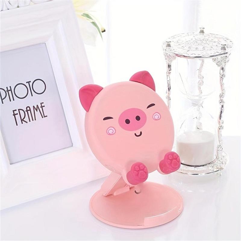 Cute Cartoon Animal-Design Phone Holder (1 Count), Cartoon-Animal Phone Stand, Desktop Phone Holder for Home Office Use