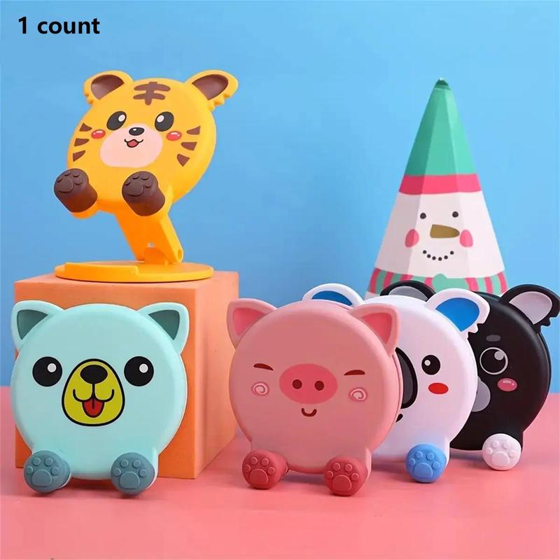 Cute Cartoon Animal-Design Phone Holder (1 Count), Cartoon-Animal Phone Stand, Desktop Phone Holder for Home Office Use