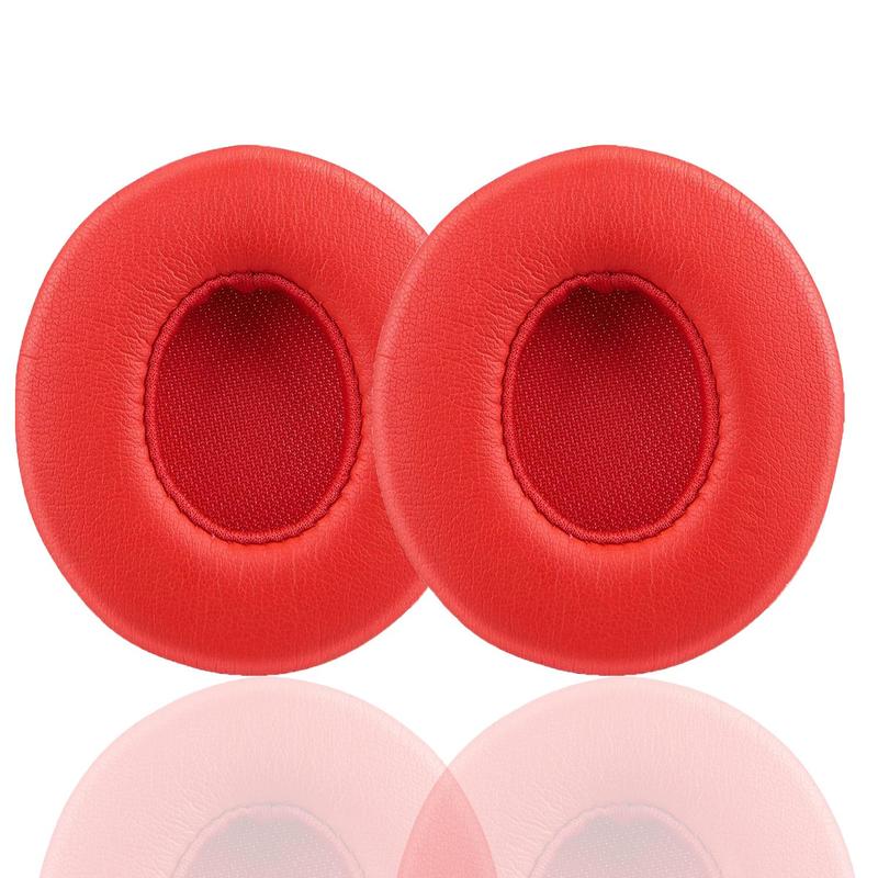 Ear Pads Cushions Replacement for Beats Solo 2 & Solo 3 Wireless on-ear Headphones, Thickness Soft Protein Leather Ear Pads