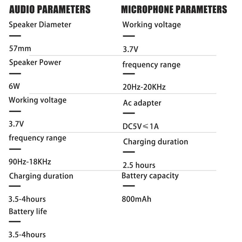 Portable Karaoke Machine with 2 Wireless Microphones, Mini Speaker with LED Light Modes, Birthday Gift for Girls & Boys