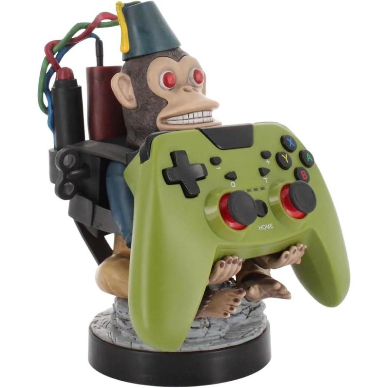 Gaming: Call of Duty: Monkeybomb - Original Mobile Phone  Gaming Holder, Device Stand, Cable Guys, Licensed Figure Trendy-