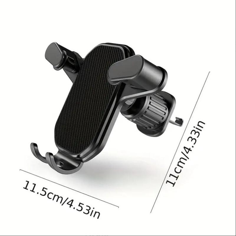 Car Air Outlet Phone Holder, Car Air Vent Phone Holder, Universal Car Interior Accessories for Most Smartphones