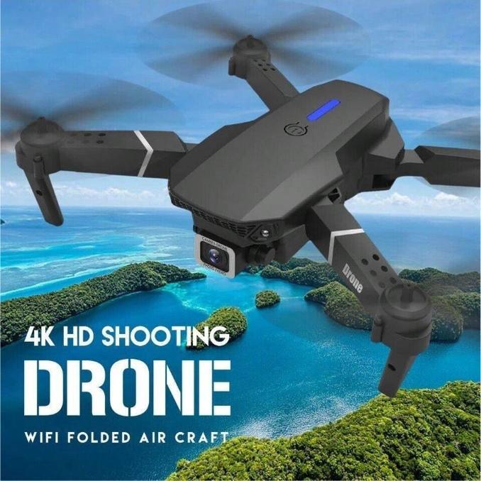 Drone With 4K Dual Cameras Obstacle Avoidance Drone,Remote Control Toys Gifts For Boys Girls With Altitude Hold, Headless Mode, One Key Return Emergency Stop, 3D Flips 2 Batteries, Foldable RC Quadcopter