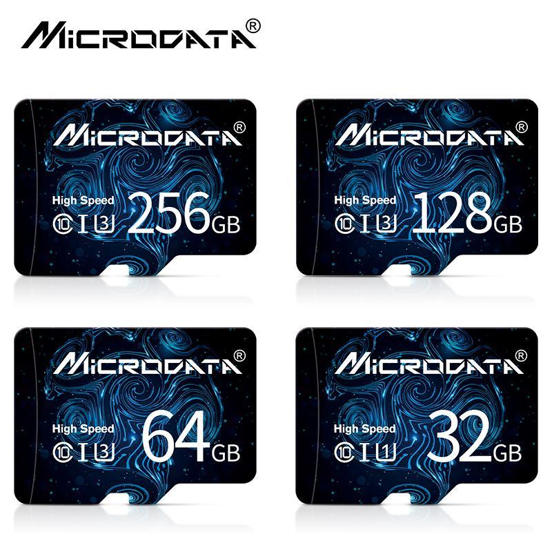 MICRODATA Micro TF SD Card, 1 Count High Speed Memory Card, Flash TF Card for SD Adapter, Camera Accessories for Home & Office