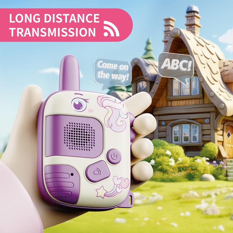 Walkie-Talkies Children's walkie-talkies wireless remote transmission of pagers outdoor conversation cartoon toys Audio Radio