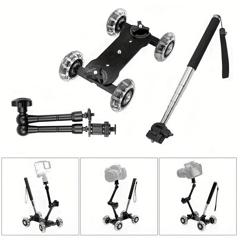 Camera Track Camera Car Set, Mini Track Camera Car Set, Camera Accessories for Photography