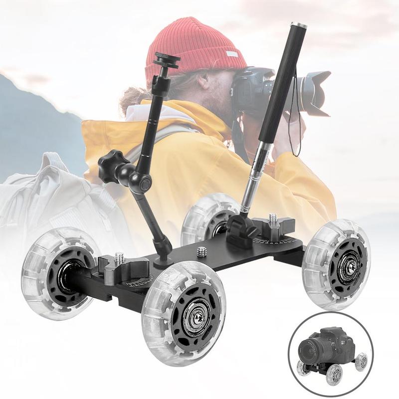 Camera Track Camera Car Set, Mini Track Camera Car Set, Camera Accessories for Photography