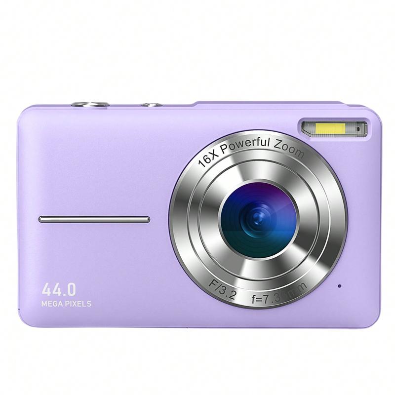 Fall FHD 1080P Digital Cameras with SD Card, 16X Digital Zoom Camera, Compact Camera Point and Shoot Digital Cameras Portable Point and Shoot Camera Digital for Gifts, Back To School Gifts, Boyfriend Gift