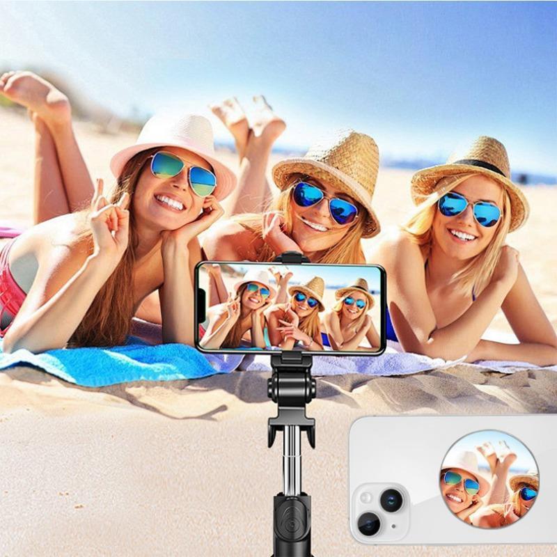 Magnetic Selfie Mirror, Portable Mini Selfie Mirror, Selfie Accessories Compatible with iPhone 16 & All Phones, Mobile Phone Accessories