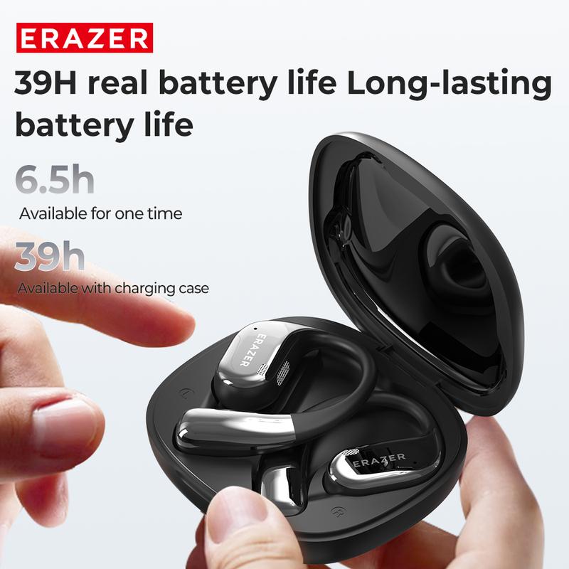 ERAZER X11 OWS AI Translation Wireless Bluetooth Earphones Support 135 Languages Real Time AI Translator Earbuds Support Playing Music Phone Calls Headphones & Meeting Summary Earbuds