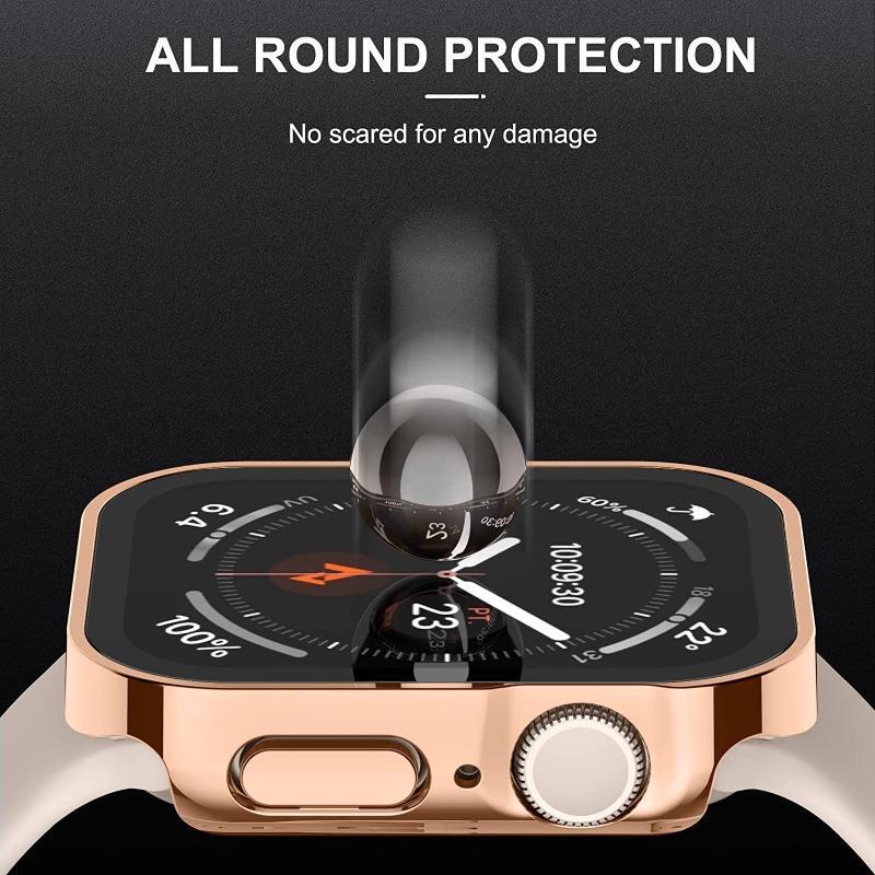 Watch Screen PC Protective Case, 1 Count Full Coverage Watch Screen Protector, Waterproof Shockproof Watch Protective Cover Compatible with Apple Watch Ultra