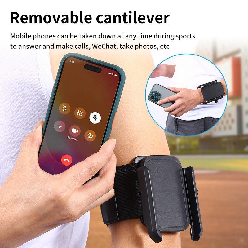 Wrist Phone Holder, Sports Wristband Phone Mount for Running, Universal Wrist Strap for Mobile Phone, Mobile Phone Accessories for Men & Women